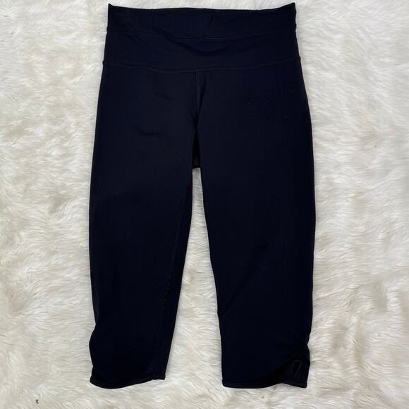 Lululemon Bandha Crop Black Yoga Legging Size 4 - Picture 11 of 13